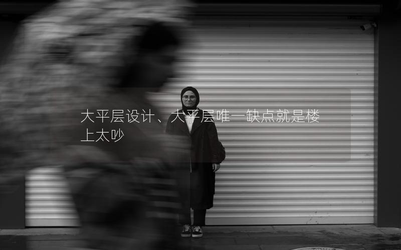 大平層設(shè)計、大平層唯一缺點就是樓上太吵